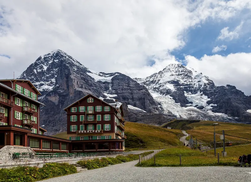 Eiger and Mönch above Kleine Scheidegg