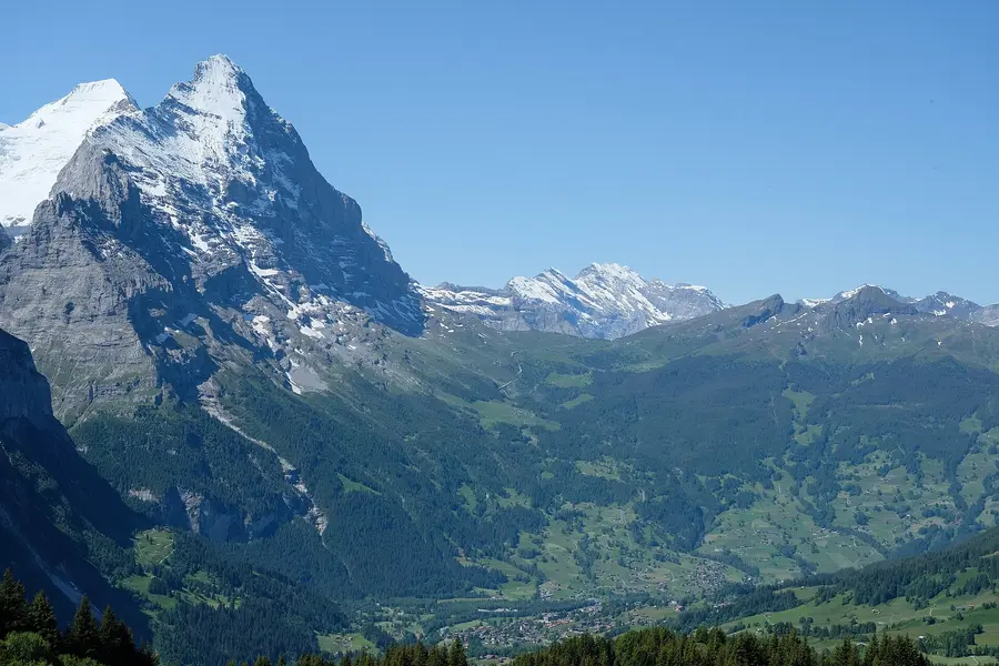The wild Rosenlaui valley below the Wetterhorn
